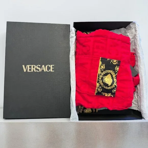 Versace Robe, Red - Picture 3 of 4